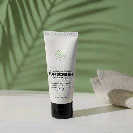 Achieve Ultimate Skin Protection with Fiducia Botanicals' Ceramide & Niacinamide Sunscreen SPF 50 PA+++ - Fiducia Botanicals Skincare
