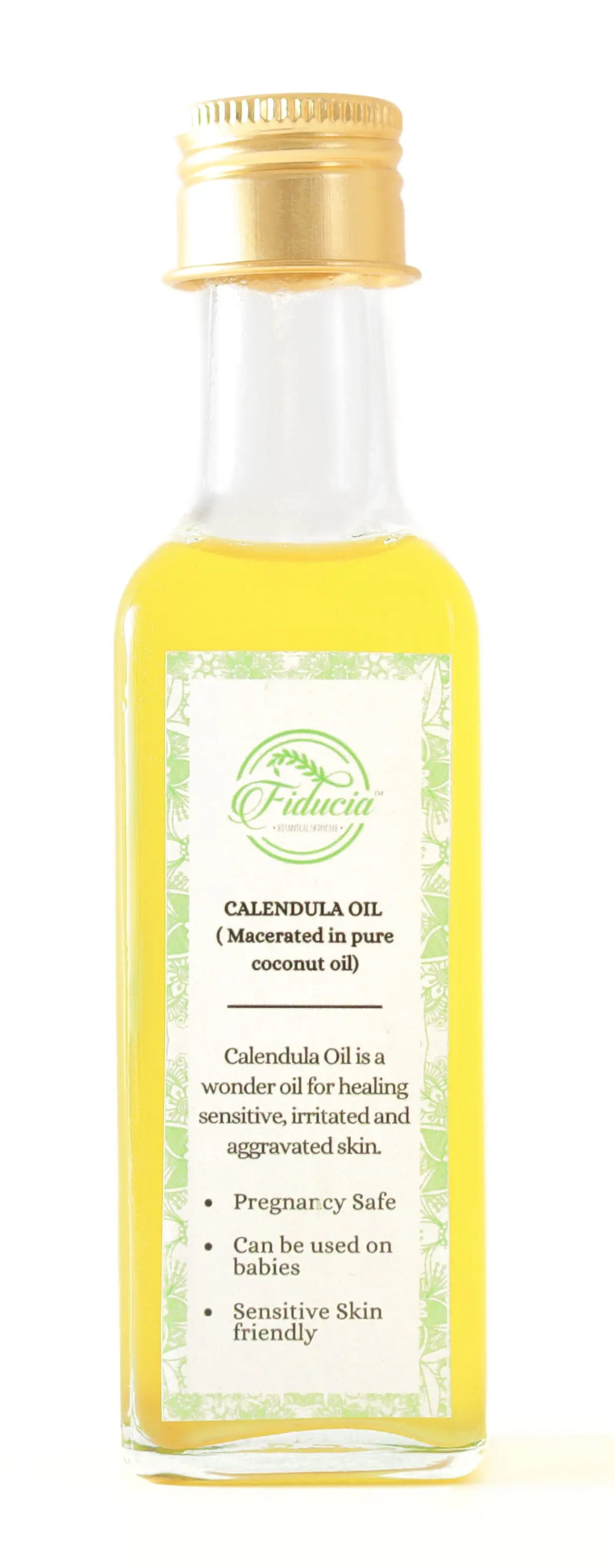 new calendula oil - fiducia botanicals skincare