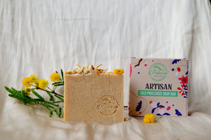 Cold Processed Soap (Calendula & Goats Milk - Anti tan fragrance free)