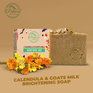 Cold Processed Soap (Calendula & Goats Milk - Anti tan fragrance free)