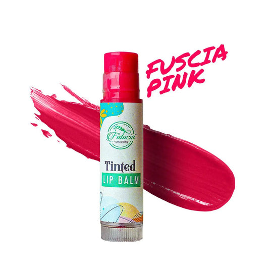 Organic Tinted Lip Balm ( Fuscia Pink ) - #organic_skincare_products#